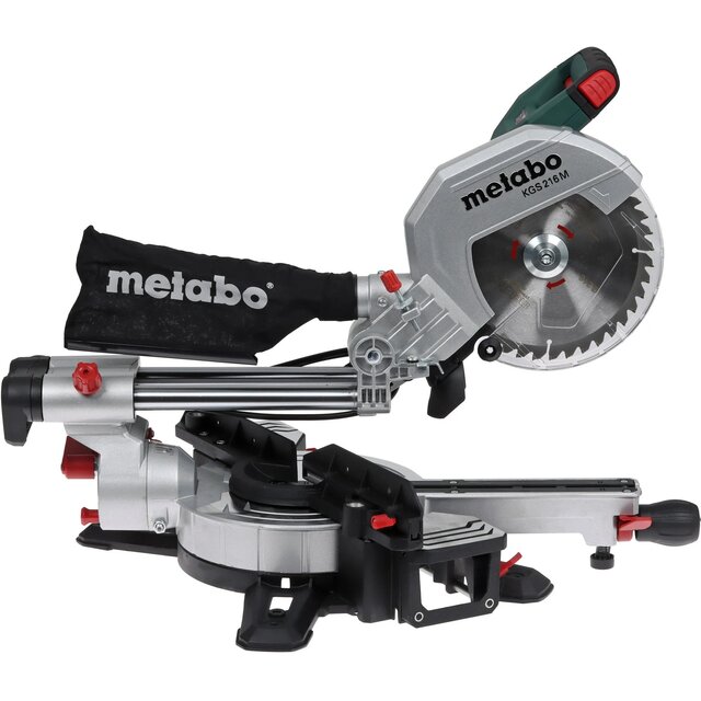 Торцовочная пила Metabo KGS 216 M Set (Цвет: Green)