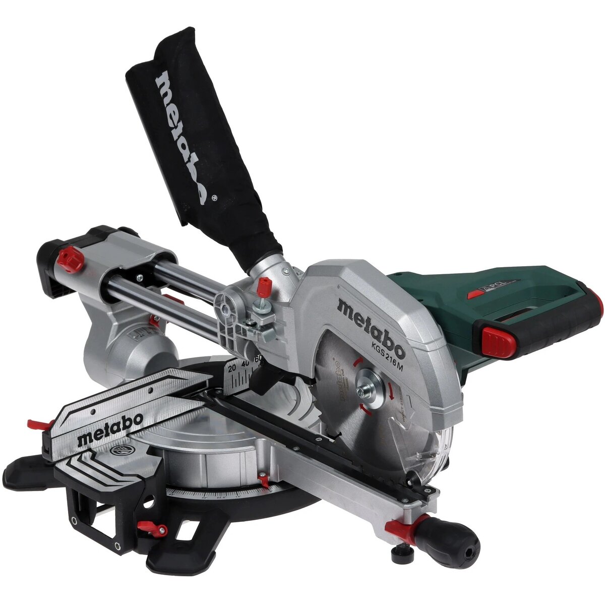 Торцовочная пила Metabo KGS 216 M Set (Цвет: Green)