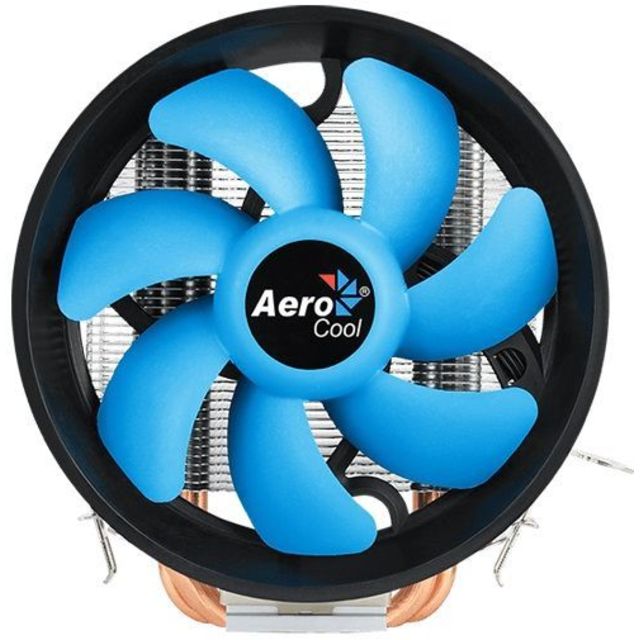 Устройство охлаждения(кулер) Aerocool Verkho 3 Plus Soc-FM2+/AM2+/AM3+/AM4/1150/1151/1155/ 4-pin 18-27dB Al+Cu 125W 528gr Ret