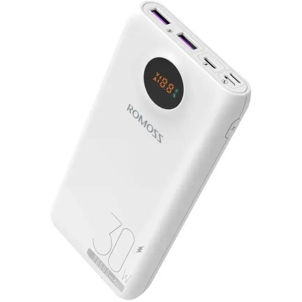 Внешний аккумулятор Romoss PowerBank SW20S Pro 20000mAh, белый