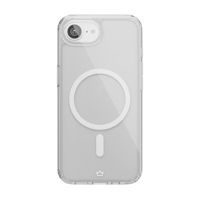 Чехол-накладка VLP Crystal Case Magsafe для смартфона Apple iPhone 16e (Цвет: Transparent)