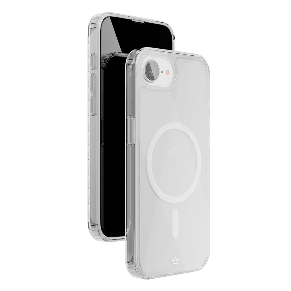 Чехол-накладка VLP Crystal Case Magsafe для смартфона Apple iPhone 16e (Цвет: Transparent)