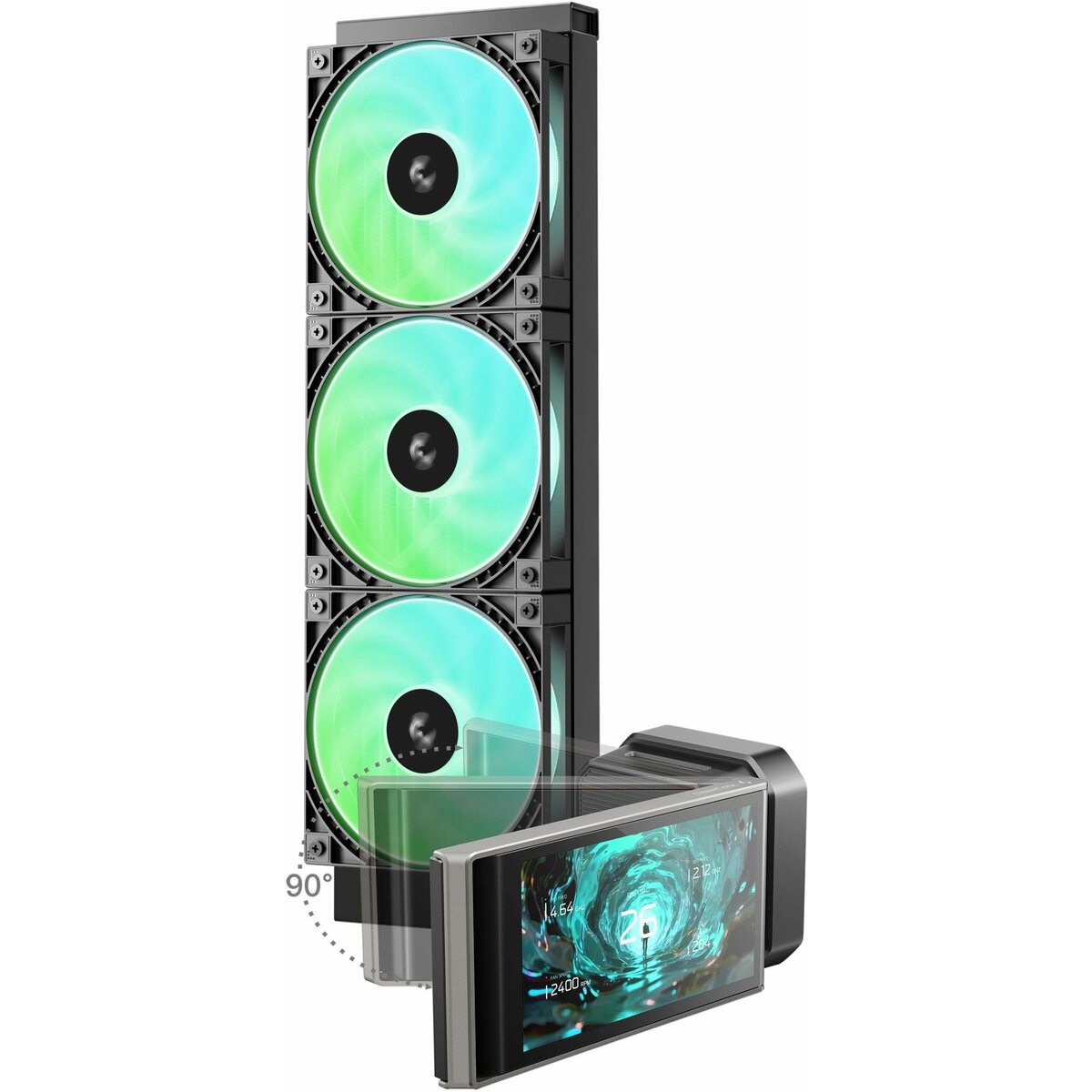 Система водяного охлаждения Deepcool LT360 Vision ARGB