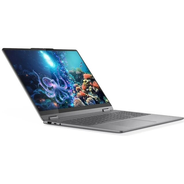 Ноутбук Lenovo Yoga 7 16ILL10 (Core Ultra 7 256V 2.2Ghz/16Gb LPDDR5x/SSD1Tb/Intel Arc 140V/16 /noOS/gray) (83JT0028RK)