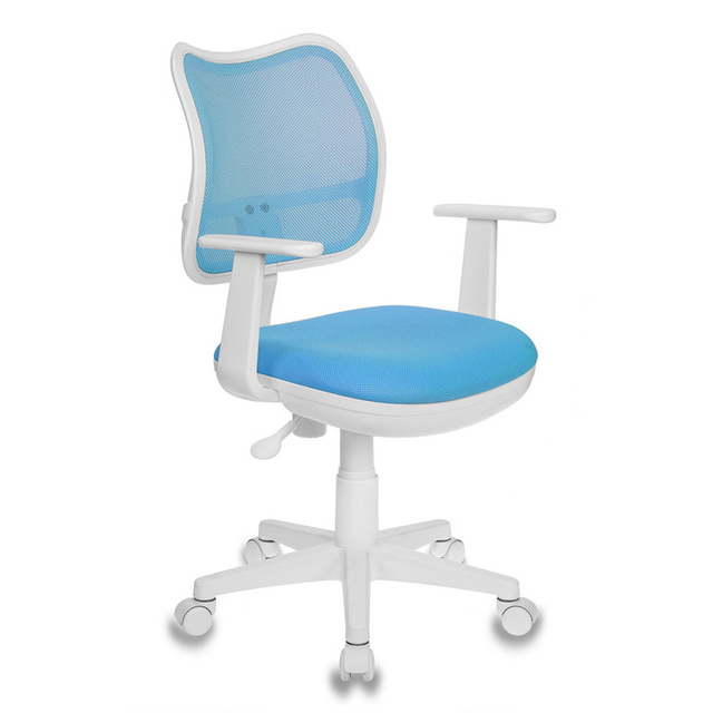 Кресло детское Бюрократ CH-W797/LB/TW-55 (Цвет: White/Blue)