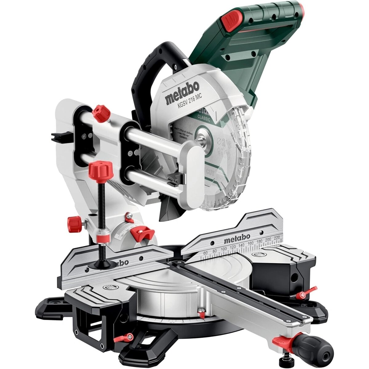 Торцовочная пила Metabo KGSV 216 M (Цвет: Green)
