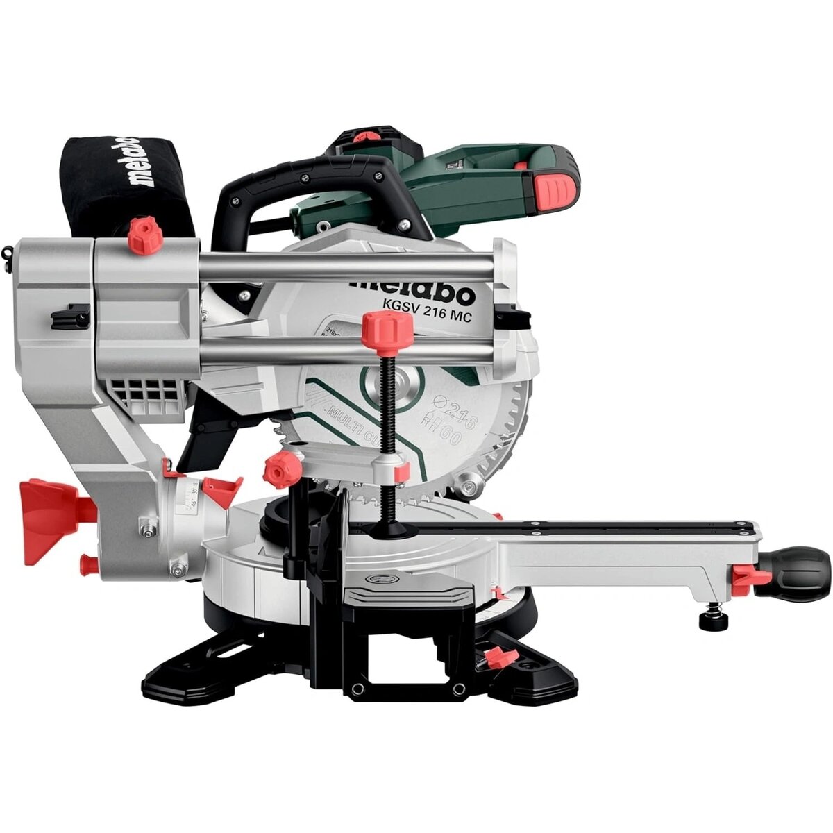 Торцовочная пила Metabo KGSV 216 M (Цвет: Green)