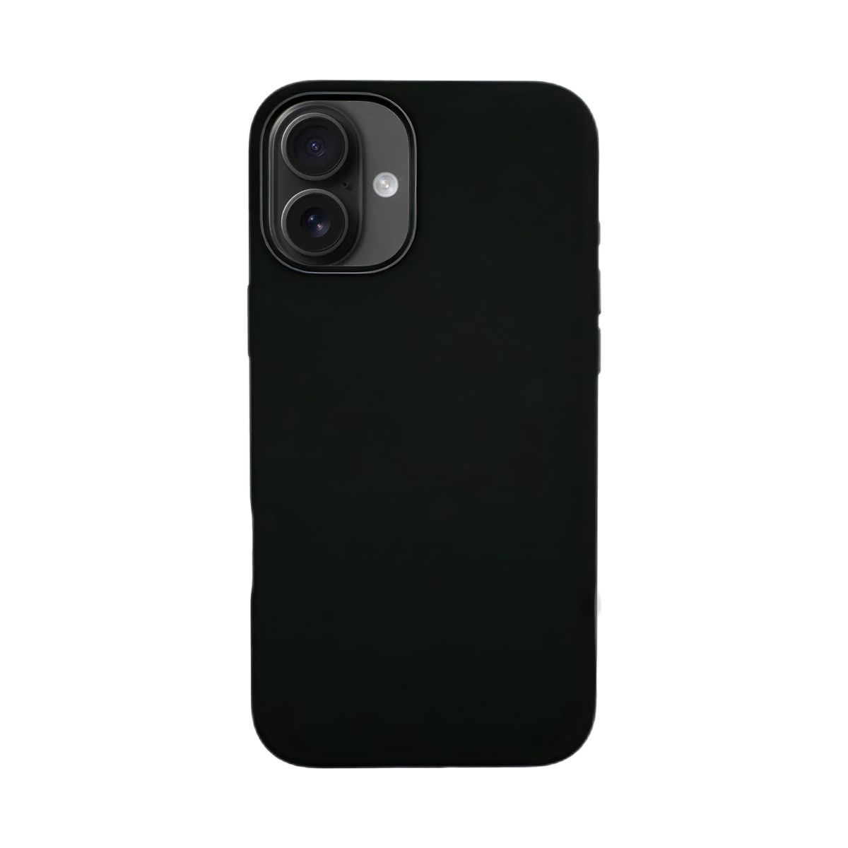 Чехол-накладка Comma Nature Serises Magnetic Silicone Case для iPhone 16 Plus (Цвет: Black)