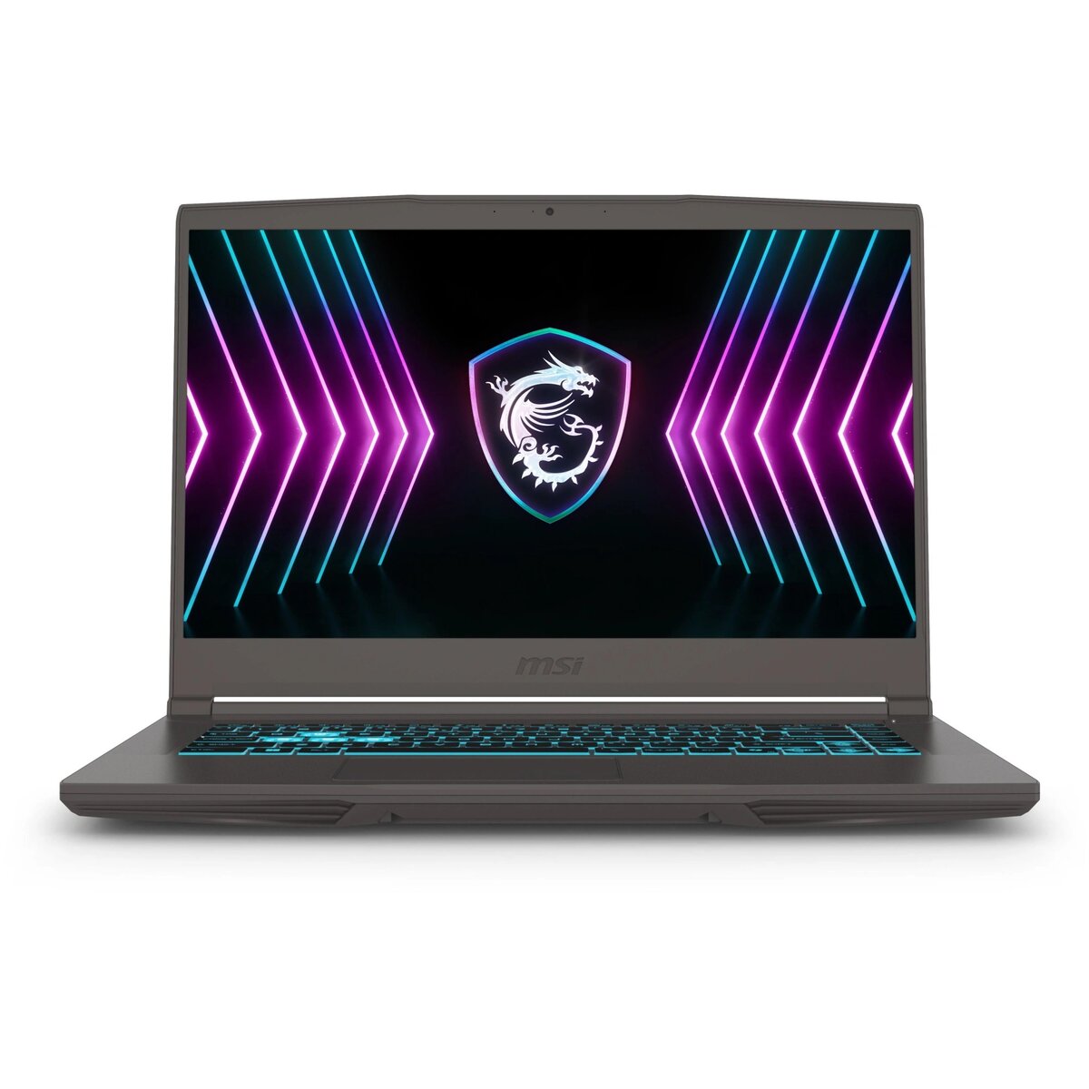 Ноутбук MSI Thin 15 B2RVE-3450XRU (Core 5 210H 2.2Ghz / 16Gb DDR4 / SSD512Gb / NVIDIA GeForce RTX4050 6Gb / 15.6" / noOS / gray) (9S7-16R831-3450)