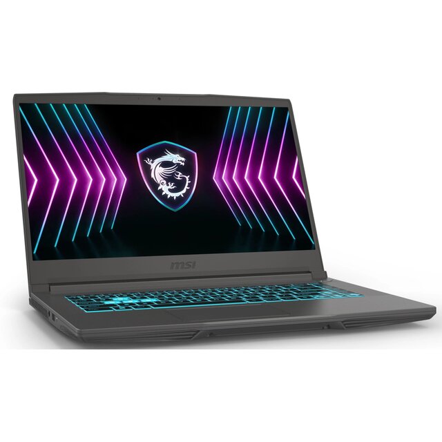 Ноутбук MSI Thin 15 B2RVE-3450XRU (Core 5 210H 2.2Ghz / 16Gb DDR4 / SSD512Gb / NVIDIA GeForce RTX4050 6Gb / 15.6" / noOS / gray) (9S7-16R831-3450)