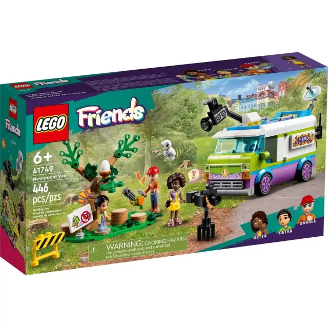 Конструктор LEGO Friends Фургон отдела новостей 41749