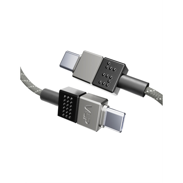 Дата-кабель VLP NEO Phantom USB-C, 100W, 1.5м, серый
