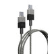 Дата-кабель VLP NEO Phantom USB-C, 100W, 1.5м, серый