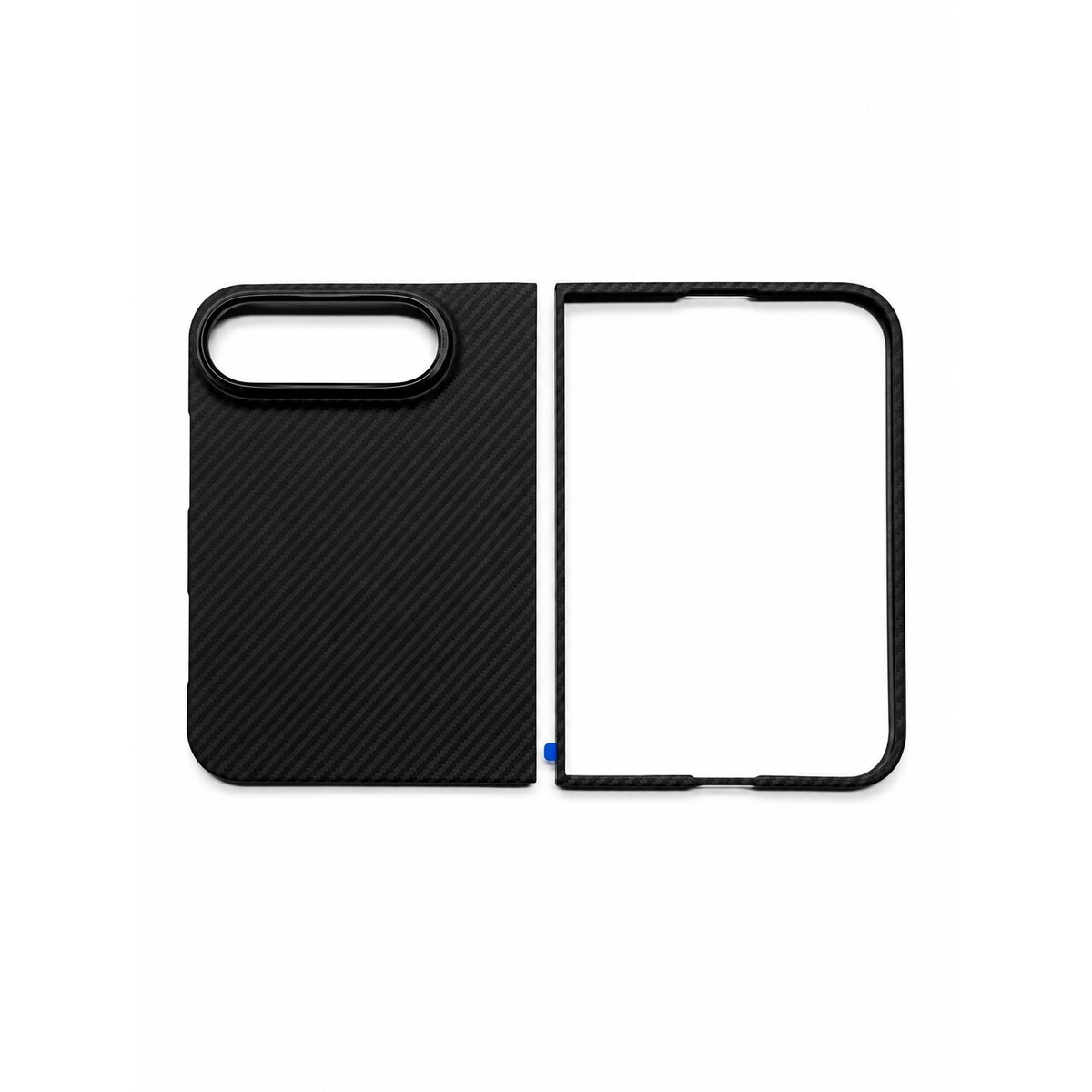 Чехол-накладка VLP Kevlar Case с MagSafe для iPhone Duo, черный