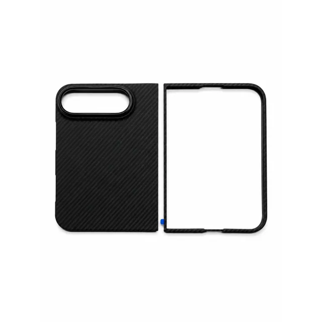 Чехол-накладка VLP Kevlar Case с MagSafe для iPhone Duo, черный