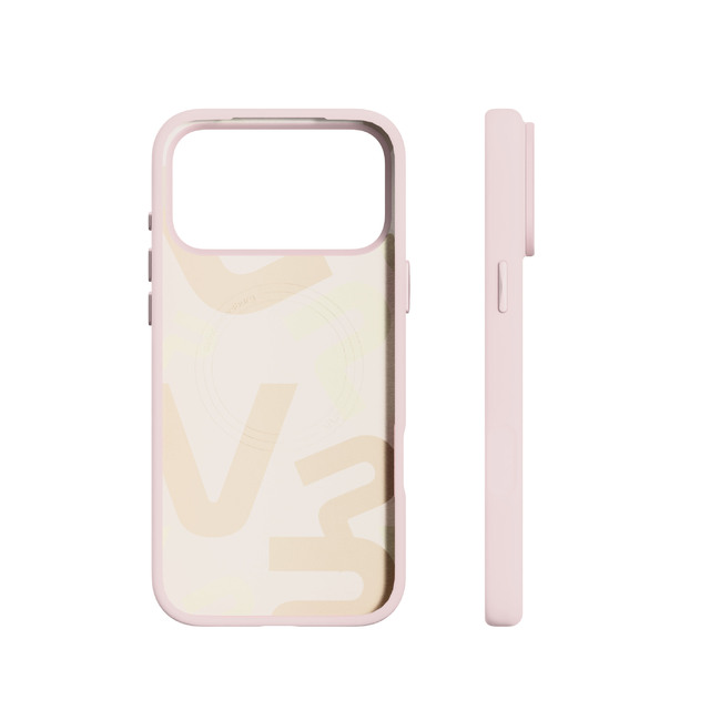 Чехол-накладка VLP Aster Pro Case with MagSafe для Apple iPhone 18 Pro Max, розовый