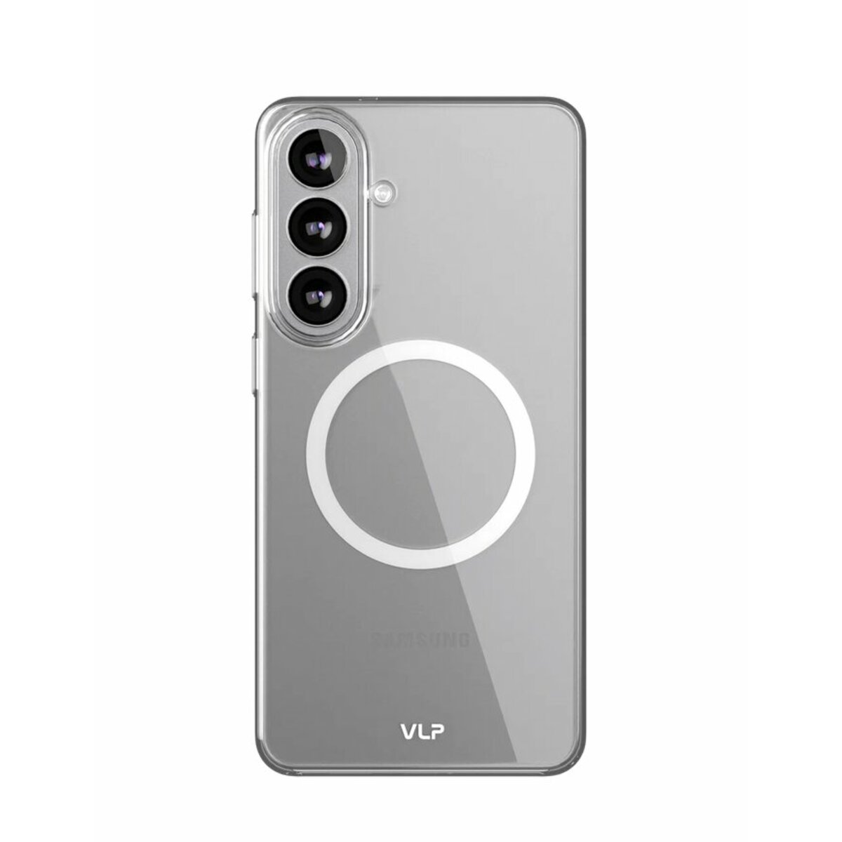 Чехол-накладка VLP Puro Case with MagSafe для смартфона Samsung Galaxy S26 Plus (Цвет: Transparent)