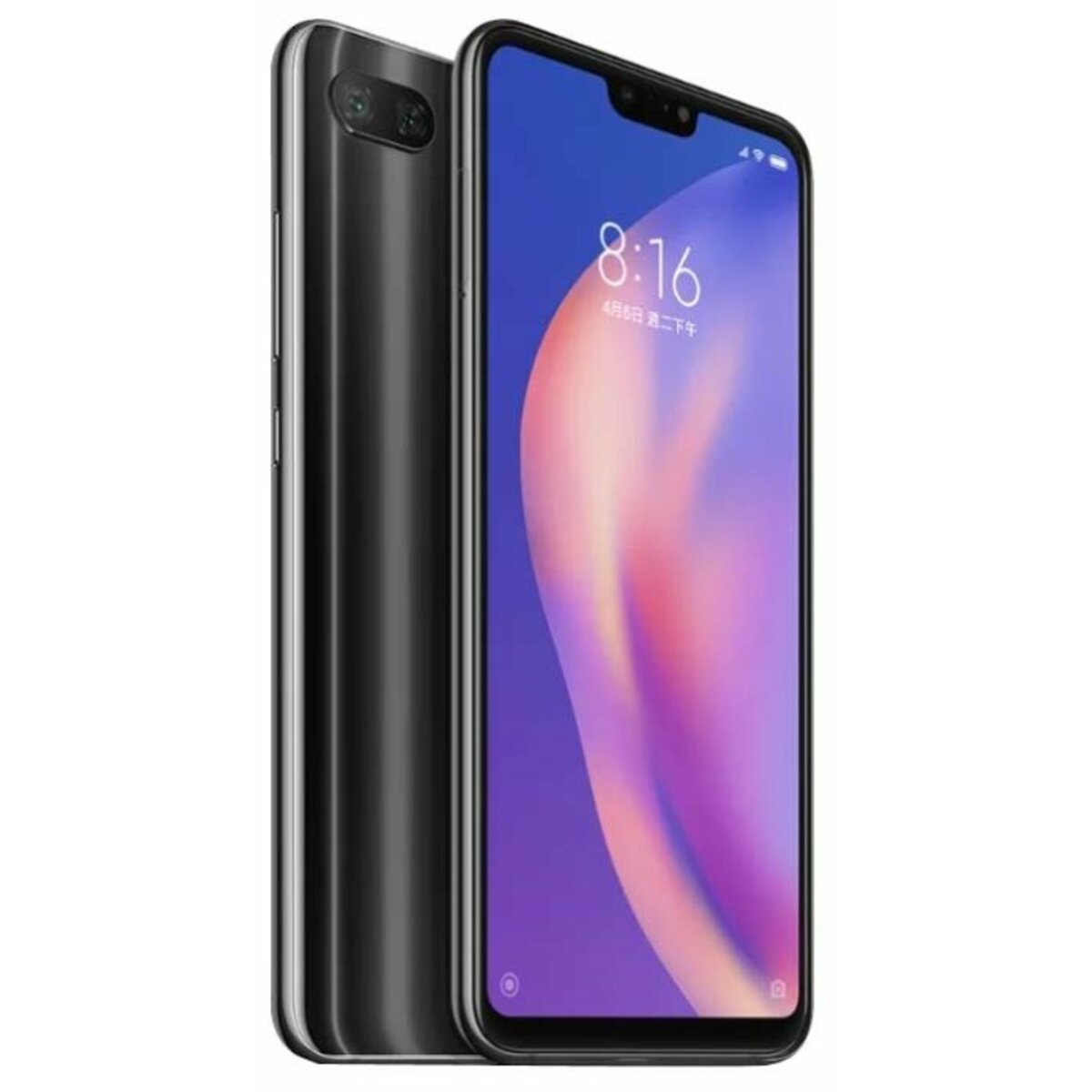 Смартфон Xiaomi Mi8 Lite 4/64Gb RU (Цвет: Midnight Black)