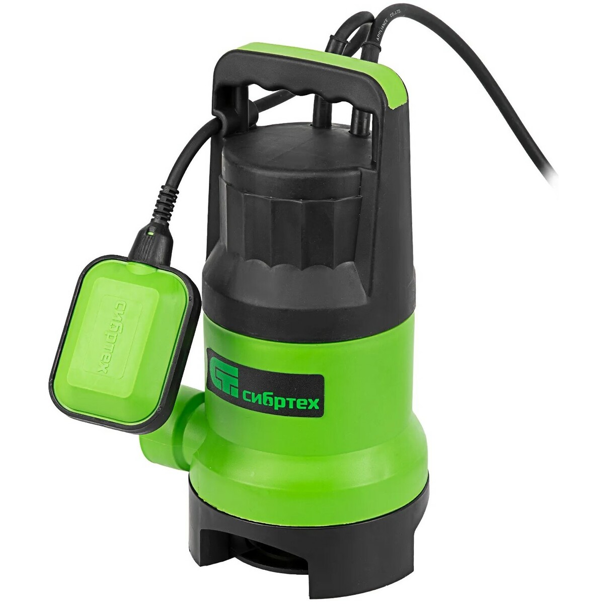 Садовый насос дренажный Сибртех СДН800-35 (Цвет: Green/Black)