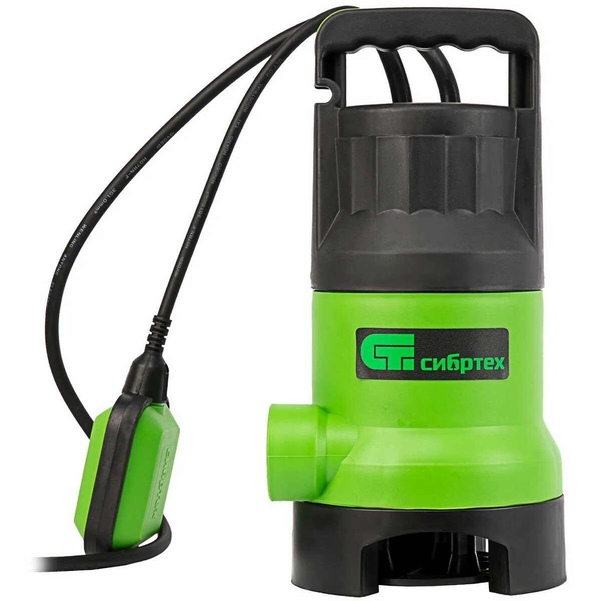 Садовый насос дренажный Сибртех СДН800-35 (Цвет: Green/Black)