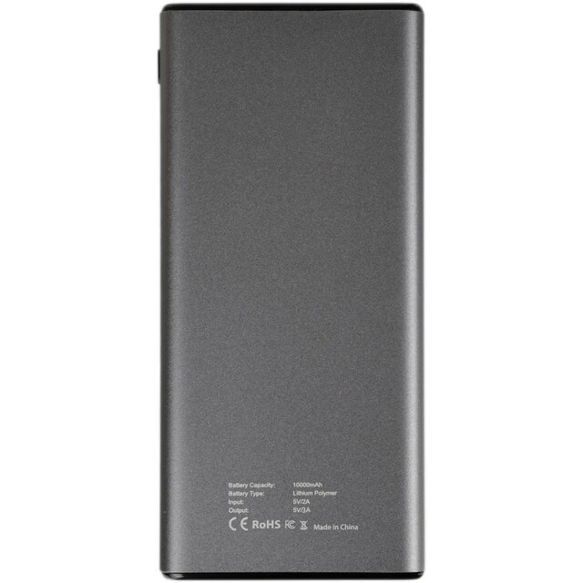 Внешний аккумулятор Cactus CS-PBFSLT-10000 10000mAh (Цвет: Gray)