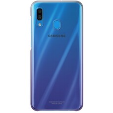 Чехол-накладка Samsung Gradation Cover для смартфона Samsung Galaxy A30 (Цвет: Violet)