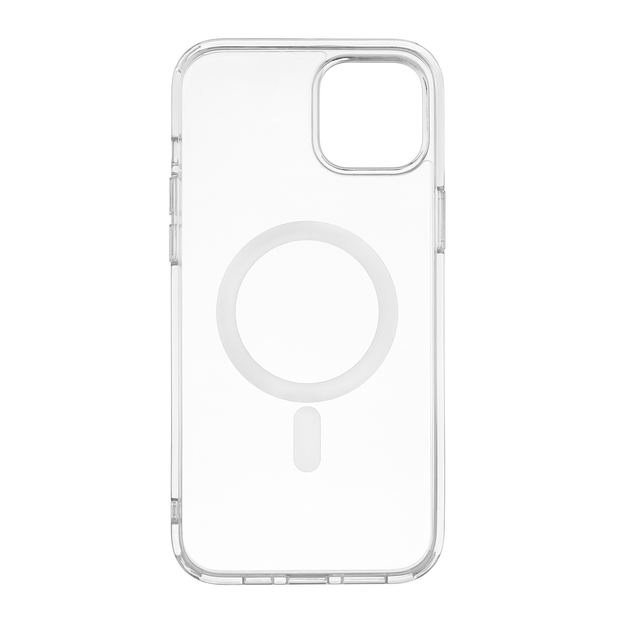 Чехол-накладка uBear Real Mag Case для смартфона Apple iPhone 14 (Цвет: Crystal Clear)