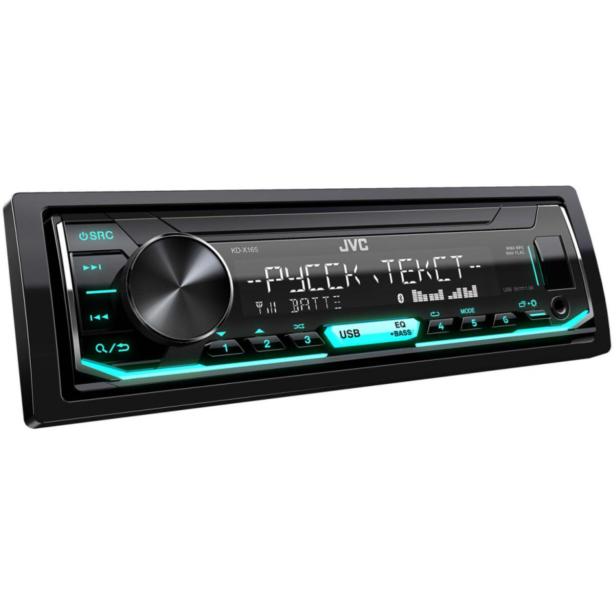 Автомагнитола JVC KD-X165 (Цвет: Black)