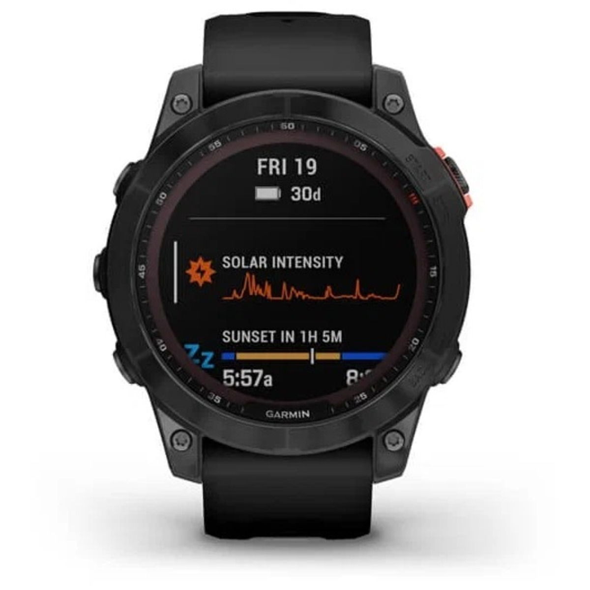 Умные часы Garmin Fenix 7 Solar (Цвет: Grey / Black)