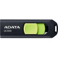 Флэш-накопитель A-Data 128Gb Type-C UC300 ACHO-UC300-128G-RBK/GN, черный