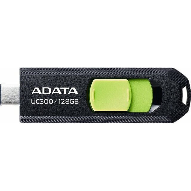 Флэш-накопитель A-Data 128Gb Type-C UC300 ACHO-UC300-128G-RBK/GN, черный