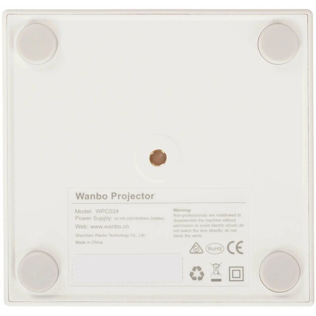Проектор Wanbo Cube 2 Pro, белый
