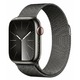 Умные часы Apple Watch Series 9 45mm Cellular Stainless Steel Case with Milanese Loop (Цвет: Graphite)