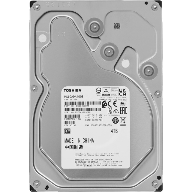 Жесткий диск Toshiba SATA-III 4TB MG10ADA400E Жесткий диск Toshiba SATA-III 4TB MG10ADA400E