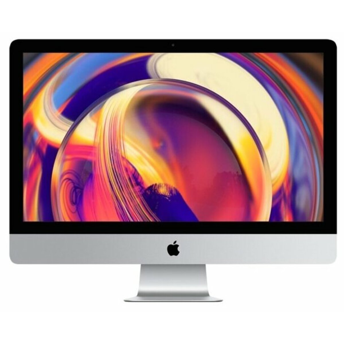 Моноблок Apple iMac Z0ZW000AK 27 5K i5 10600 (3.3)/8Gb/SSD512Gb/Pro 5300 4Gb/CR/macOS/GbitEth/WiFi/BT/клавиатура/мышь/Cam/серебристый 5120x2880