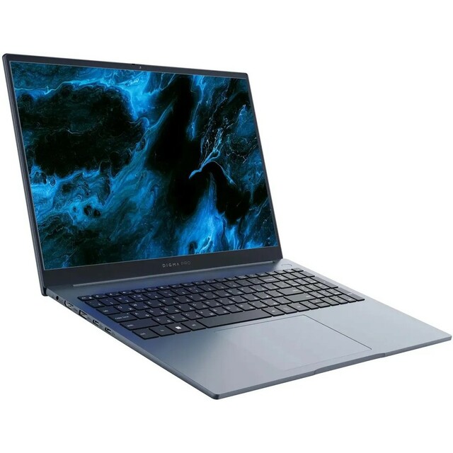 Ноутбук Digma Pro Pactos (Intel Core i5 1235U 1/3Ghz/16Gb DDR4/SSD 512Gb/Intel Iris Xe graphics/16 /IPS/FHD (1920x1200)/Windows 11 Professional/dk.gray/WiFi/BT/Cam)