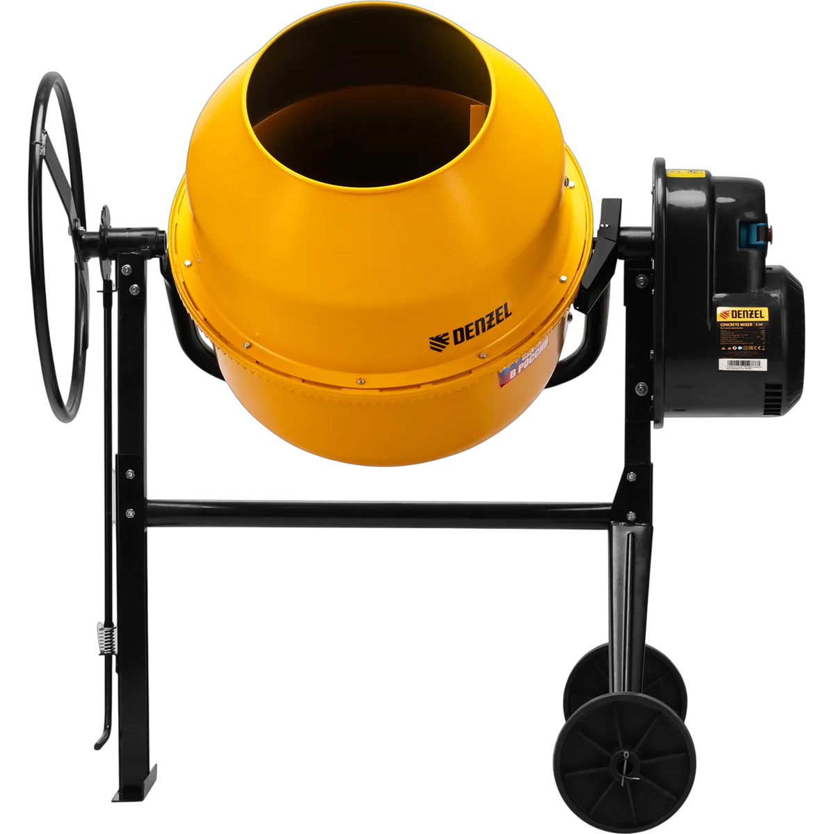 Бетоносмеситель Denzel B-200 (Цвет: Yellow)