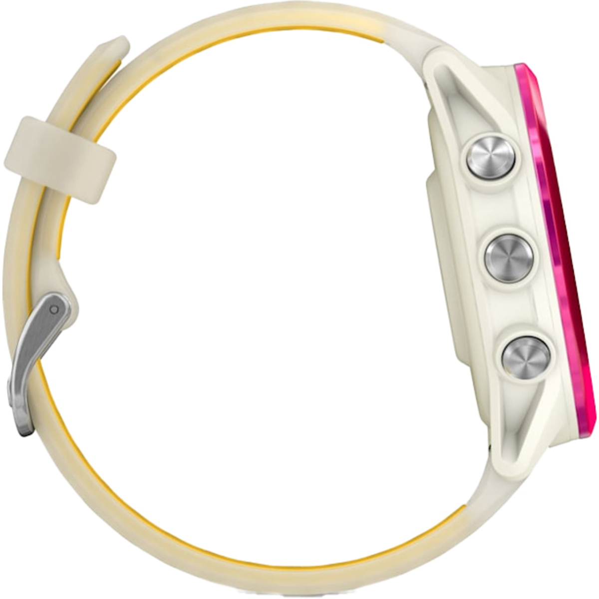 Умные часы Garmin Forerunner 570 42mm (Цвет: Bone Raspberry Mango)