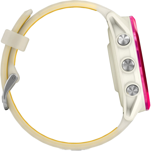 Умные часы Garmin Forerunner 570 42mm (Цвет: Bone Raspberry Mango)