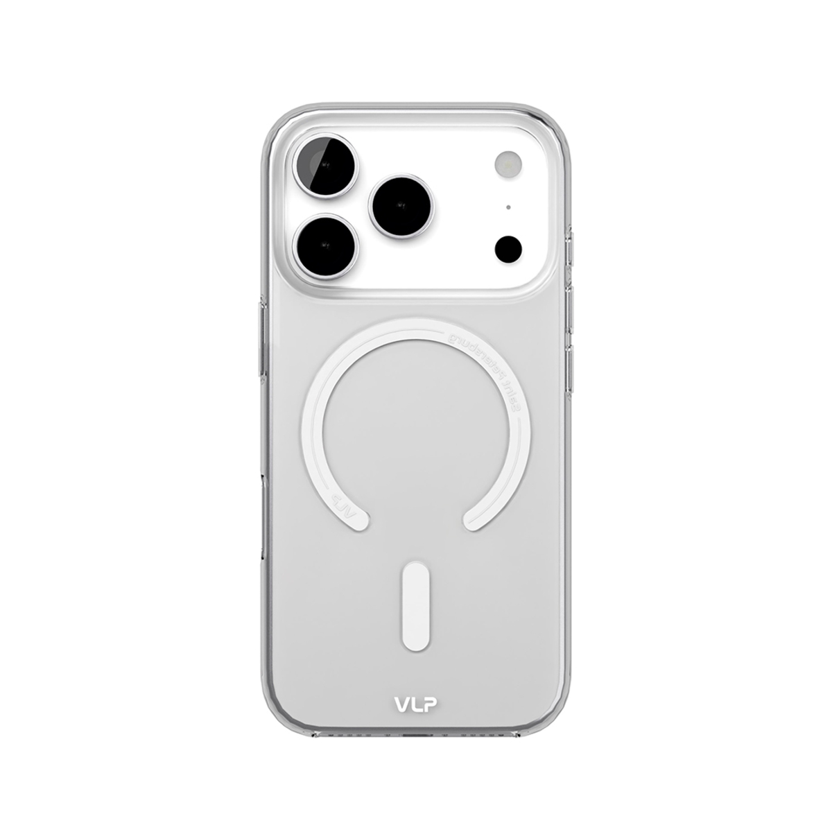 Чехол-накладка VLP Puro Case with MagSafe для смартфона Apple iPhone 17 Pro (Цвет: Transparent)