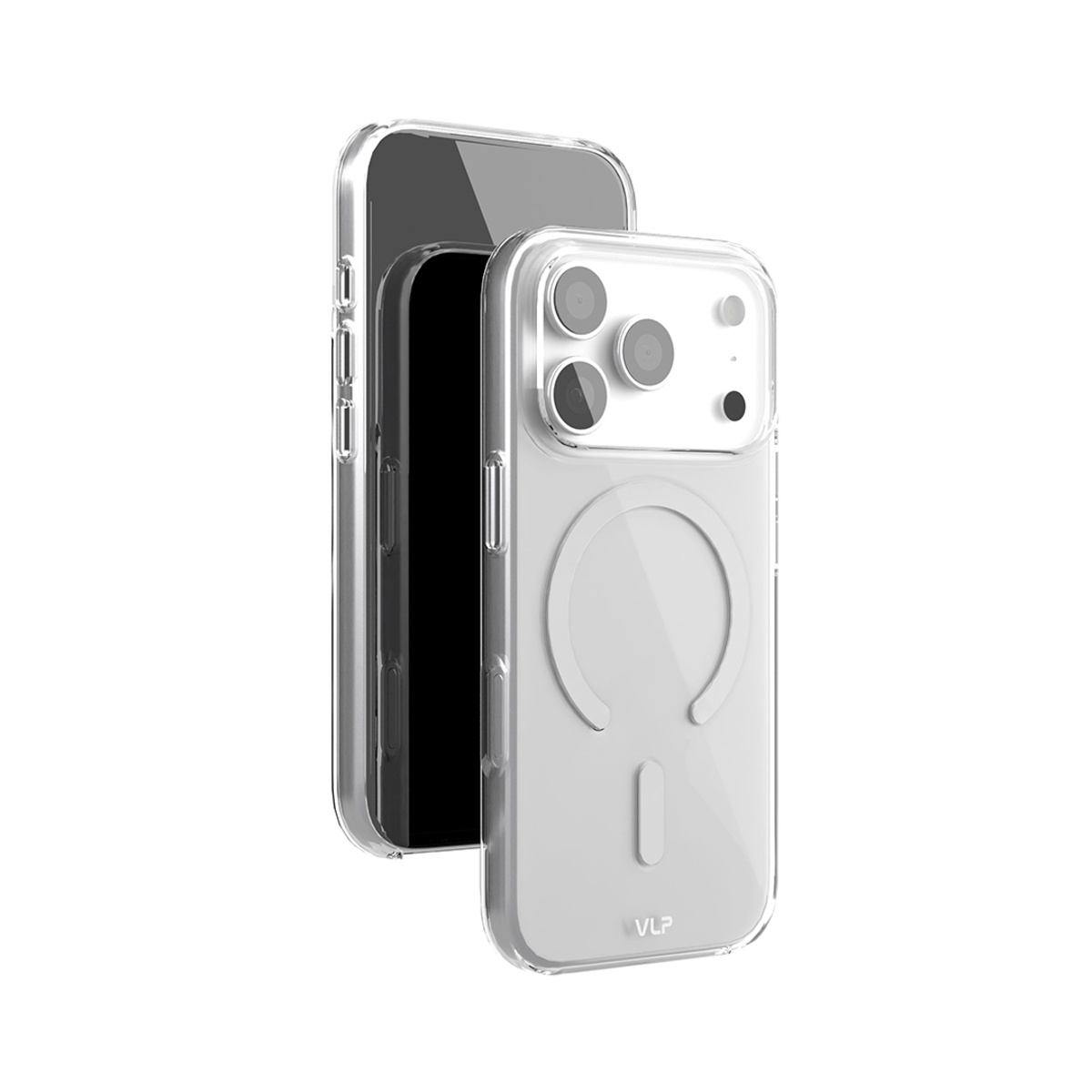 Чехол-накладка VLP Puro Case with MagSafe для смартфона Apple iPhone 17 Pro (Цвет: Transparent)
