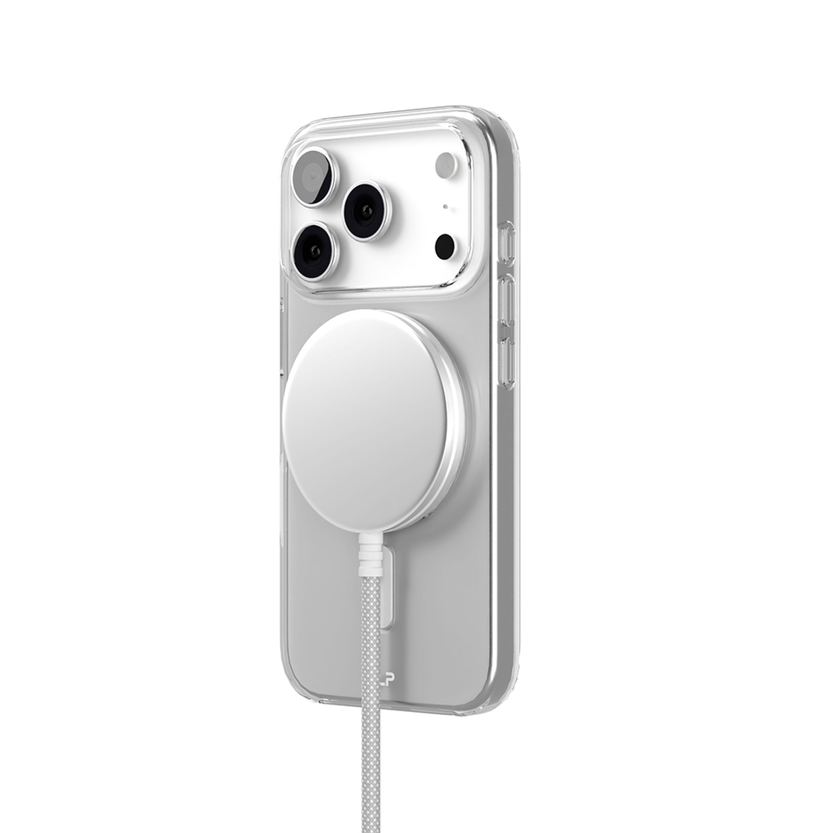 Чехол-накладка VLP Puro Case with MagSafe для смартфона Apple iPhone 17 Pro (Цвет: Transparent)
