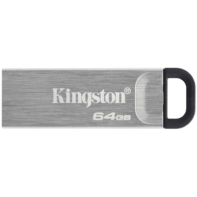 Флэш-накопитель Kingston 64Gb DTKN / 64GB (Цвет: Silver)