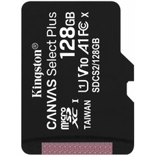 Карта памяти Kingston Canvas Select Plus 128Gb microSDXC UHS-I U1 (Цвет: Black)
