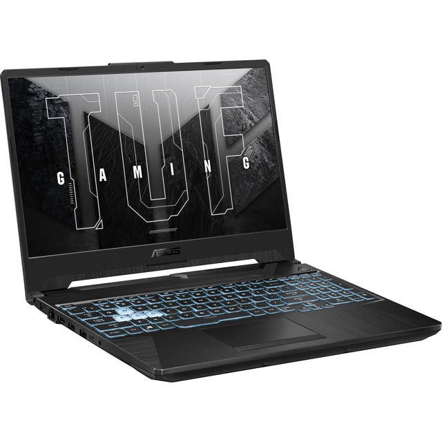 Ноутбук Asus TUF Gaming A15 FA506NF-HN042 (AMD Ryzen 5 7535HS/8Gb DDR5/SSD512Gb/nVidia GeForce RTX 2050 4Gb/15.6 /IPS/FHD (1920x1080)/noOS/KB Languge: Russian/graphite black/WiFi/BT/Cam)