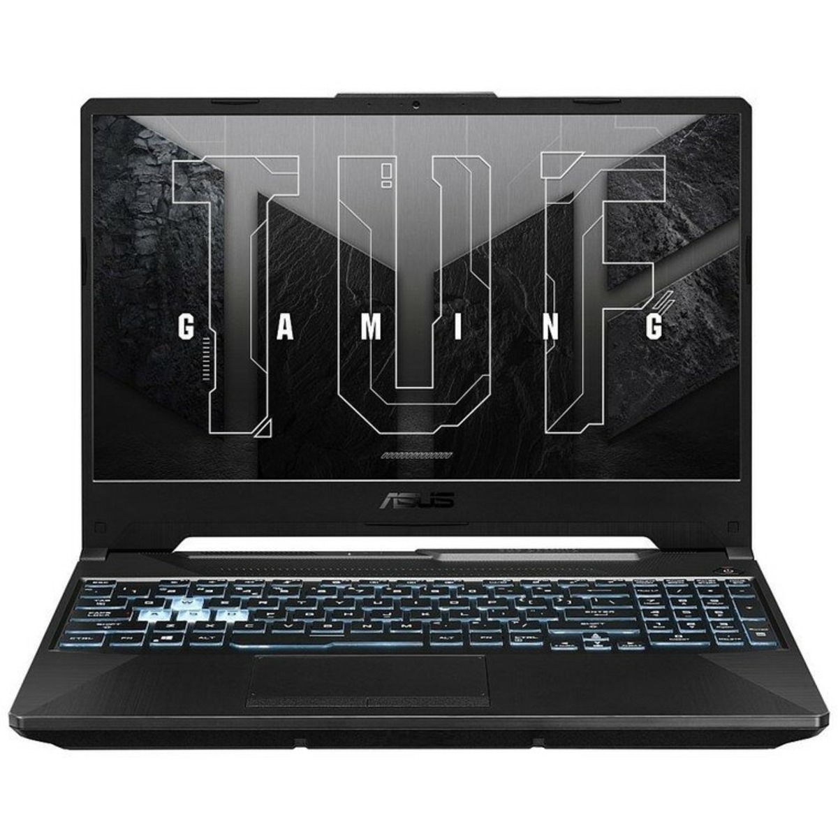 Ноутбук Asus TUF Gaming A15 FA506NF-HN060 Ryzen 5 7535HS 16Gb SSD512Gb  NVIDIA GeForce RTX 2050 4Gb 15.6 IPS FHD (1920x1080) noOS black WiFi BT Cam  ...