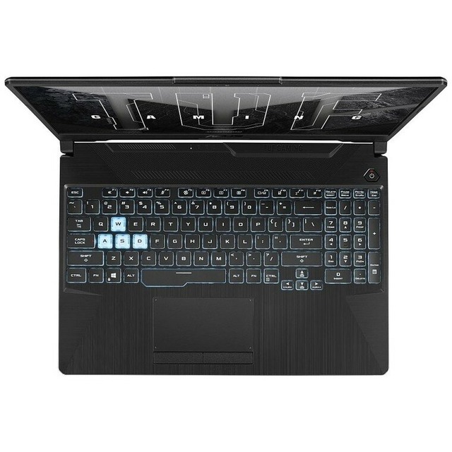 Ноутбук Asus TUF Gaming A15 FA506NF-HN060 Ryzen 5 7535HS 16Gb SSD512Gb NVIDIA GeForce RTX 2050 4Gb 15.6 IPS FHD (1920x1080) noOS black WiFi BT Cam (90NR0JE7-M00550)