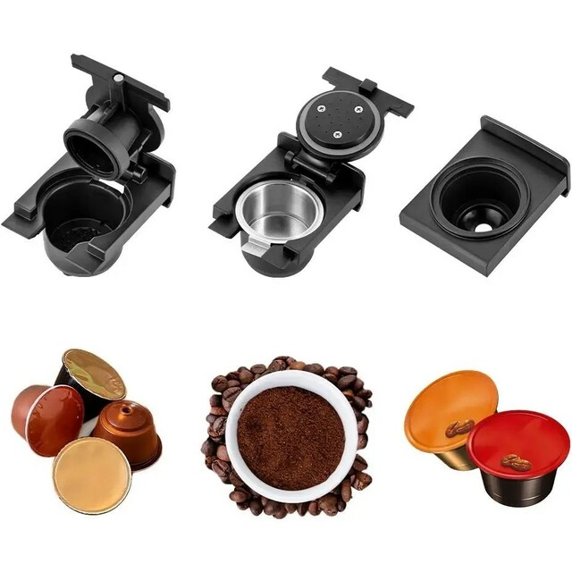 Кофемашина Kitfort КТ-7227 (Цвет: Red / Black)