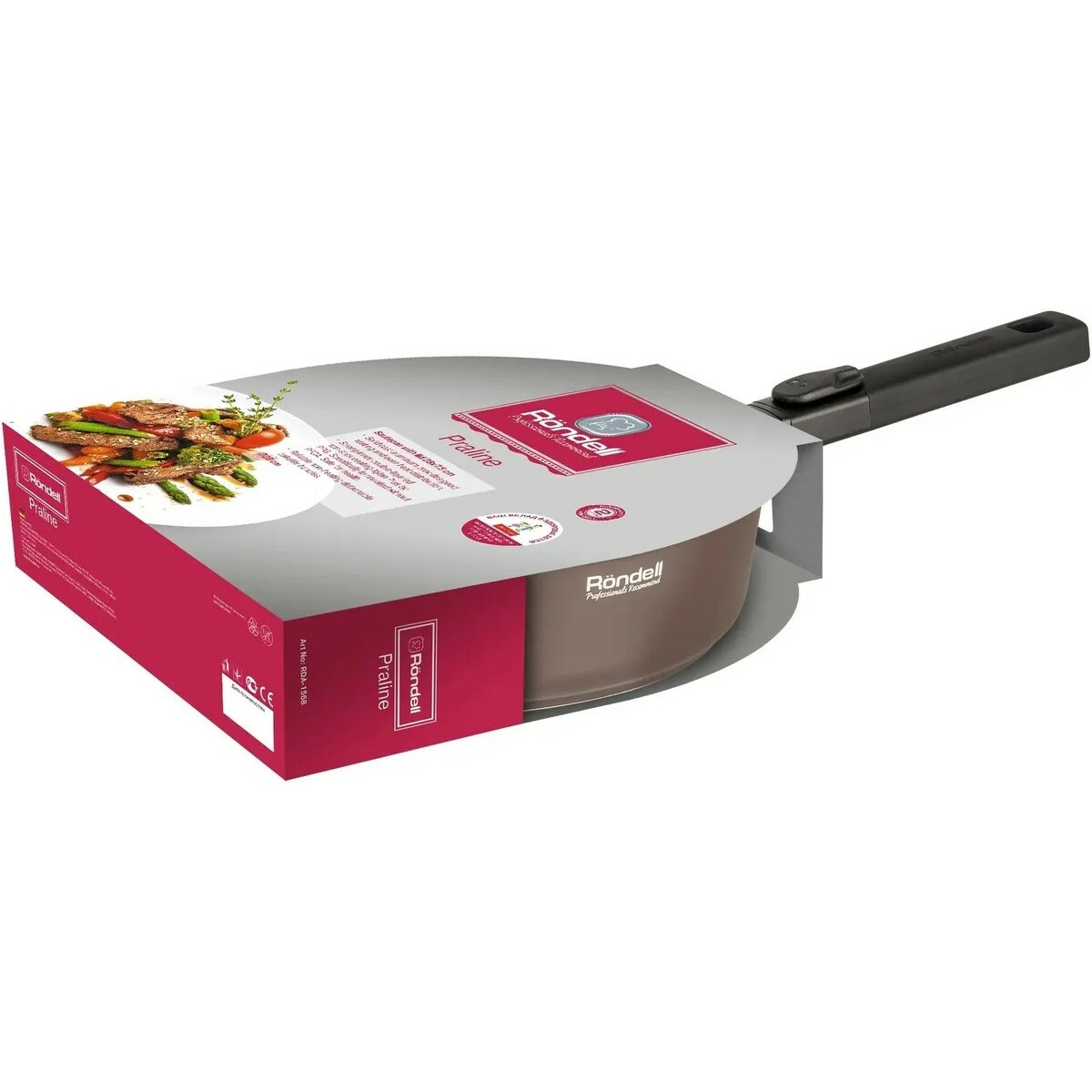 Сотейник Rondell Praline RDA-1568 (Цвет: Brown)