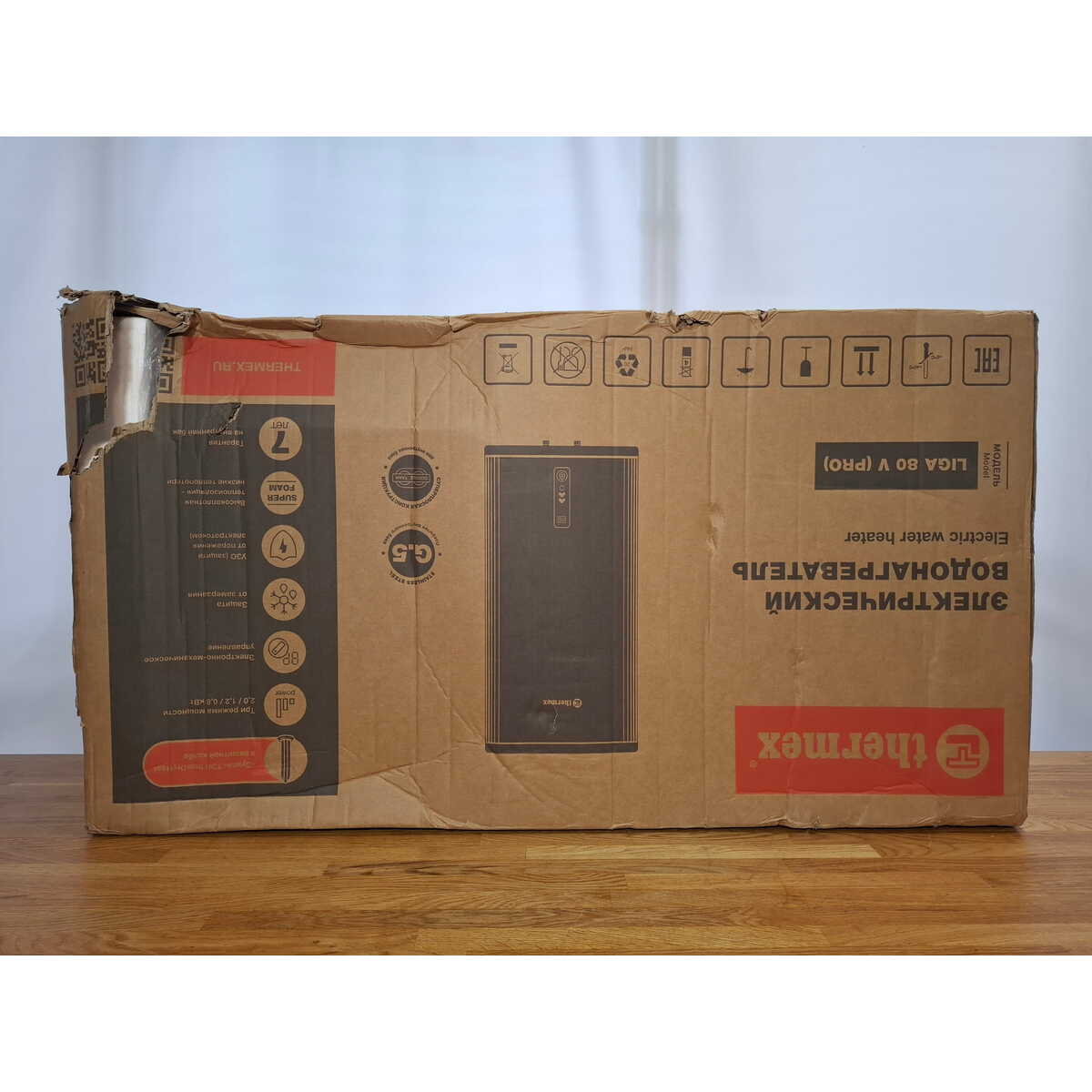 Водонагреватель Thermex Liga 80V (PRO) (Цвет: Gray)